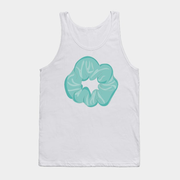 Mint Scrunchie Tank Top by snowshade